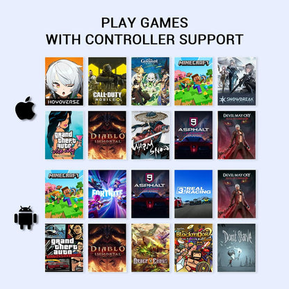 Control GameSir X5 Lite Negro – Controlador Móvil Tipo C para Gaming Profesional