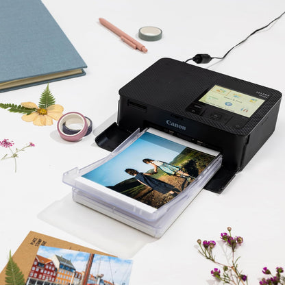 Impresora Canon Para Fotografía Selphy Cp1500 Color Negro