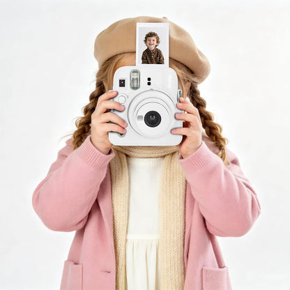 Combo Blanco Instax Mini 12 y Mini 13 Estuche + Álbum + Marcos