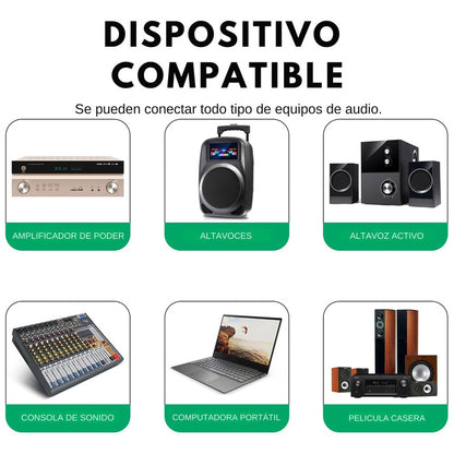Micrófono Inalámbrico Debra VP-02 – Kit Doble con Adaptador 3.5 mm