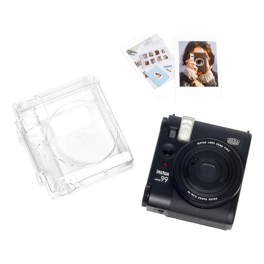Protector Transparente Instax Mini 99 con Correa | Carcasa Protectora de PVC
