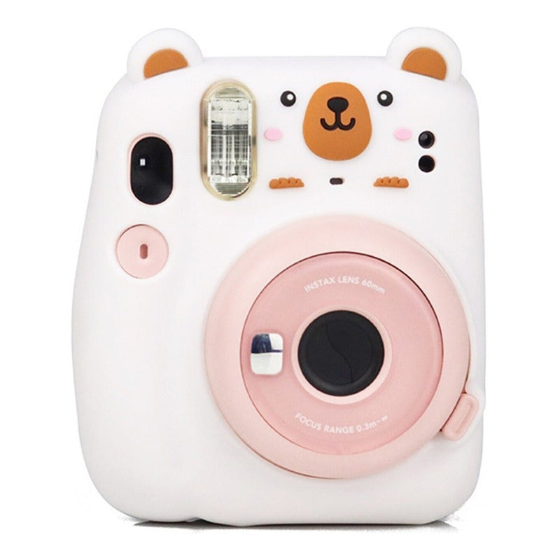 Funda de Silicona para Instax Mini 11 - Diseños Panda y Oso Multicolor
