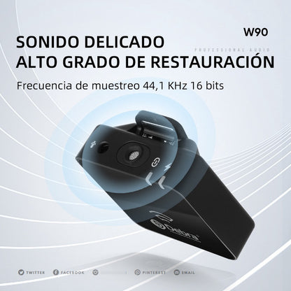 Sistema de Micrófono Individual W90 - Solución de Audio para Streaming, Clases Online y Presentaciones Personales
