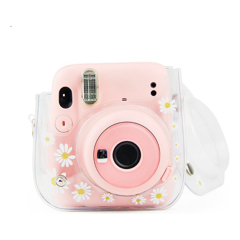 Estuche Instax Mini Margaritas Amarillo