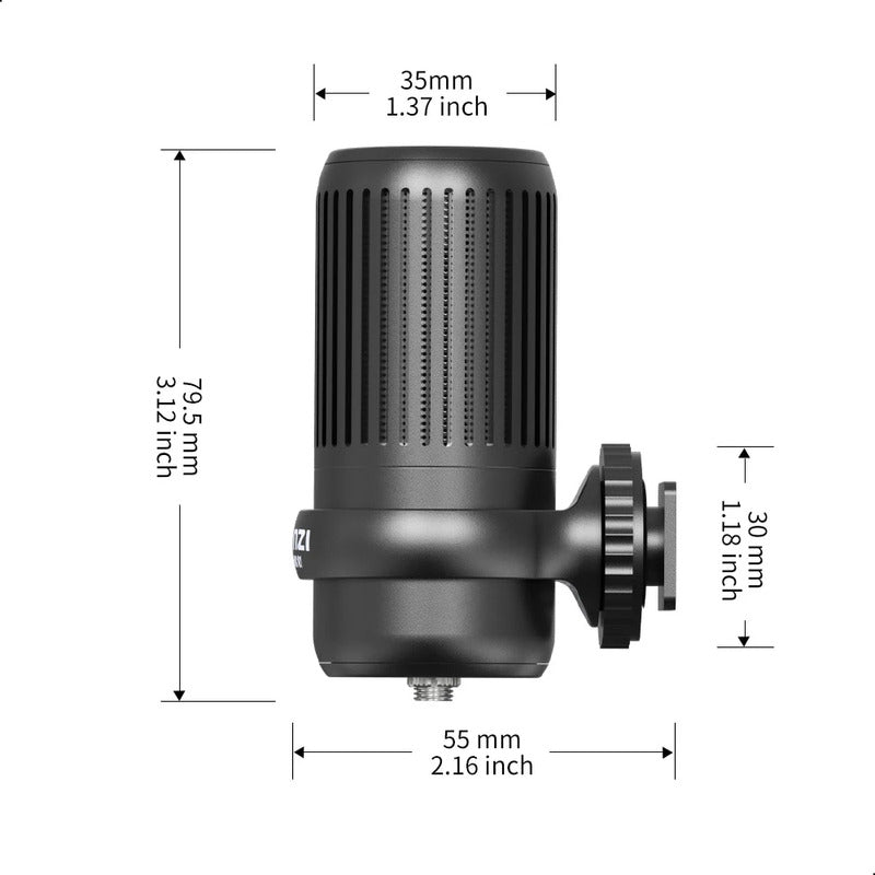 Micrófono Ulanzi Nova Mic 01 Ultra Compacto Profesional