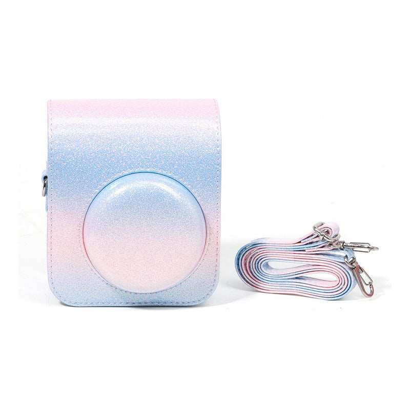 Estuche Camara Instax Mini 12 Dazzel Pink and Blue