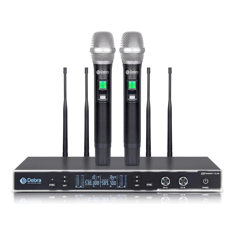 Micrófono Profesional Uhf Para Cantante Debra Td-220