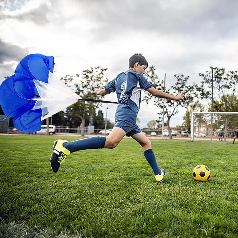 Paracaídas de Entrenamiento Deportivo - Mejora Velocidad y Fuerza para Fútbol y Running