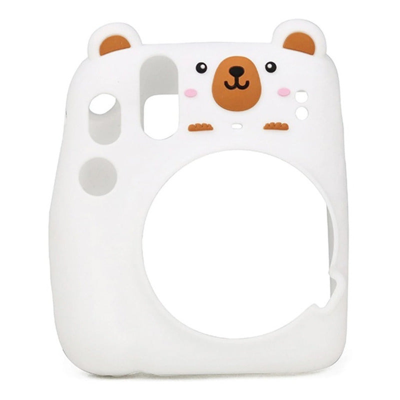 Funda de Silicona para Instax Mini 11 - Diseños Panda y Oso Multicolor
