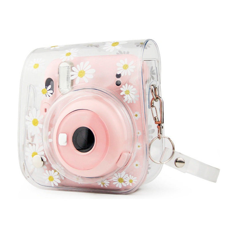 Estuche Instax Mini Margaritas Amarillo