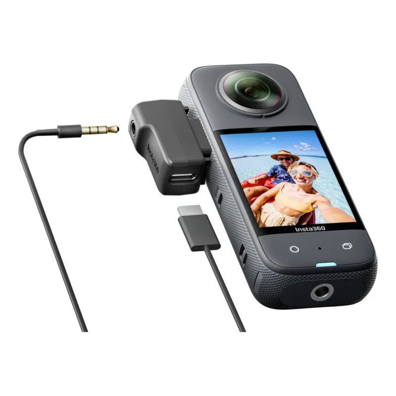 Adaptador De Audio Micrófono Cámara Insta360 X3