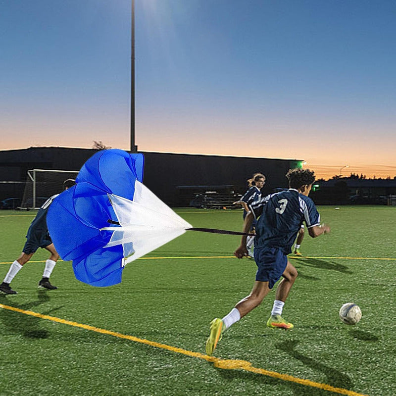 Paracaídas de Entrenamiento Deportivo - Mejora Velocidad y Fuerza para Fútbol y Running