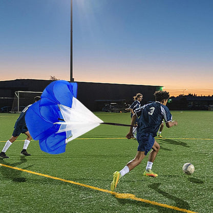 Paracaídas de Entrenamiento Deportivo - Mejora Velocidad y Fuerza para Fútbol y Running