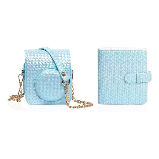 Estuche Instax Mini 12 + Album Azul