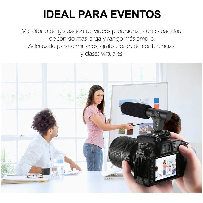 Micrófono Para Camara Dslr