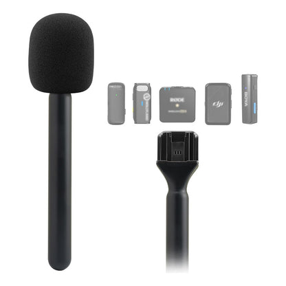 Soporte De Micrófono de Mano Para Dji/hollyland/rode/movo/debra