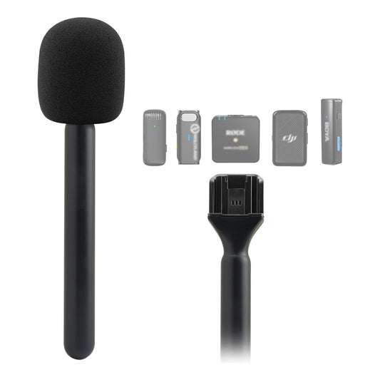 Soporte De Micrófono de Mano Para Dji/hollyland/rode/movo/debra