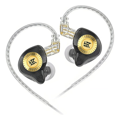 Audífonos In-ear Kz Audio Edx Pro Sin Micrófono Negro