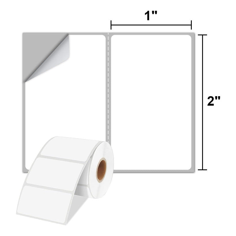 Etiquetas Adhesivas 50x25mm Térmica Directa (1300 etiquetas)