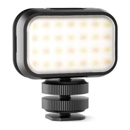 Lámpara 28 Led Foto Video Celular Cámara Vlog Tik Tok Ulanzi Color De La Estructura Negro Color De La Luz Blanco Neutro