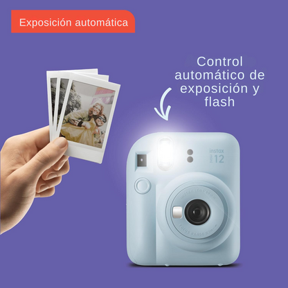 Cámara Instax Mini 12 Color Rosado
