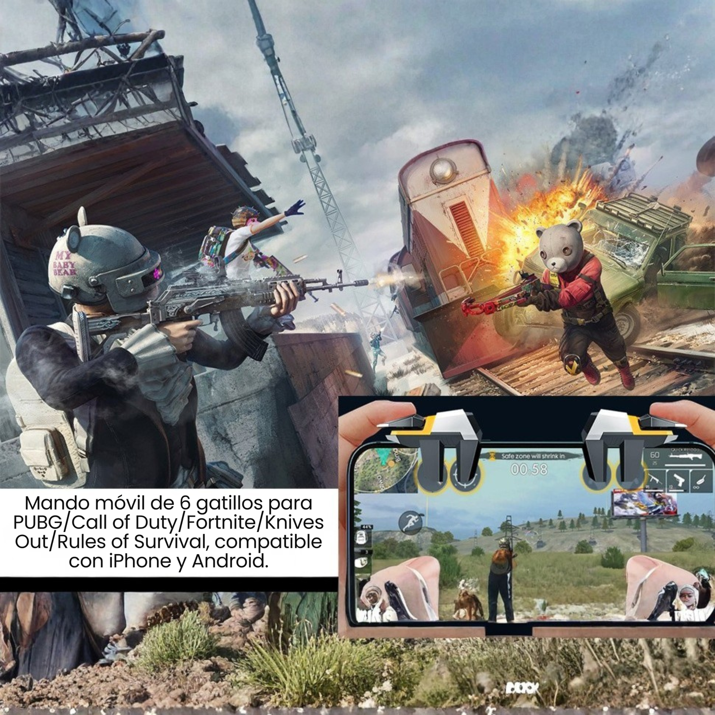 Gatillos Dobles L1 L2 / R1 R2 G21 DY11