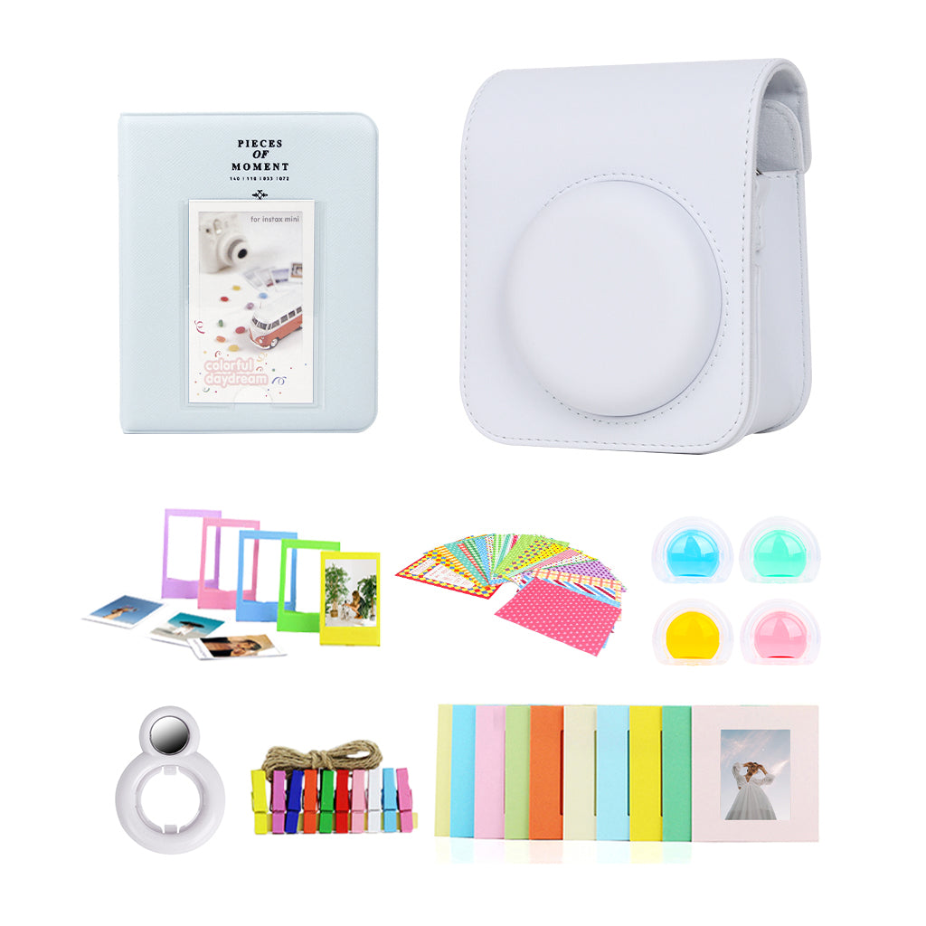 Combo de Accesorios Instax Mini 12 Blanco Arcilla