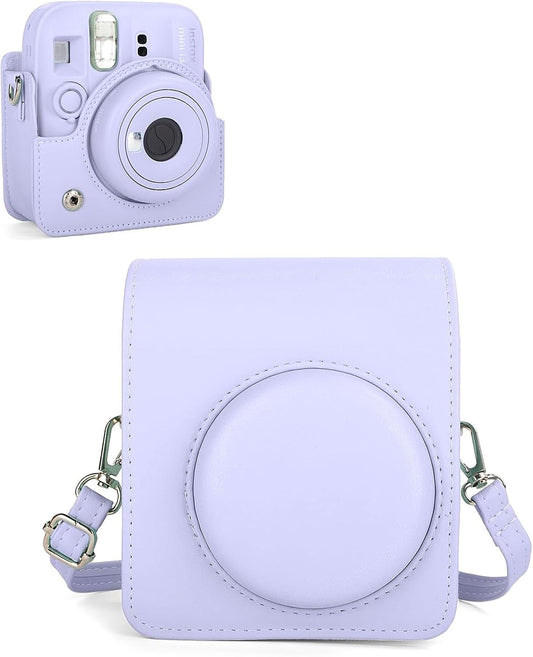 Estuche Camara Instax Mini 12 y Mini 13 Lila