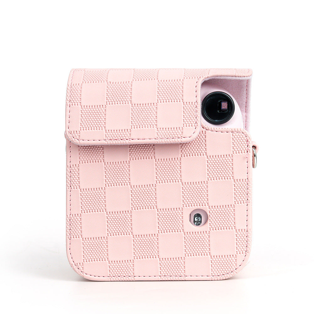 Estuche Cámara Instax Mini 12 Cuadros Rosado