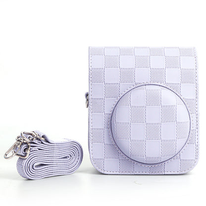Estuche Cámara Instax Mini 12 Cuadros Lila