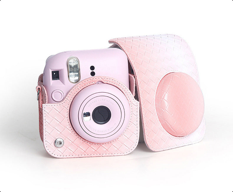 Estuche Degradado Camara Instax Mini 12 Rosado