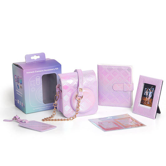 Accesorios 5 en 1 para Fujifilm Instax Mini 12 Pearl Pink