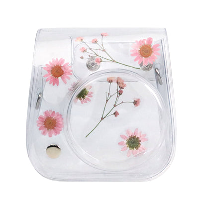 Estuche Instax Mini Margaritas Rosado