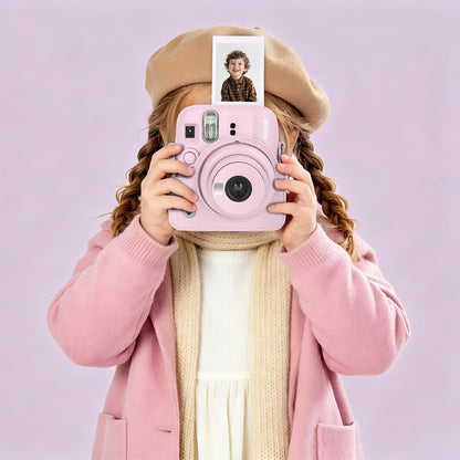 Estuche Camara Instax Mini 12 Y Mini 13 Rosado
