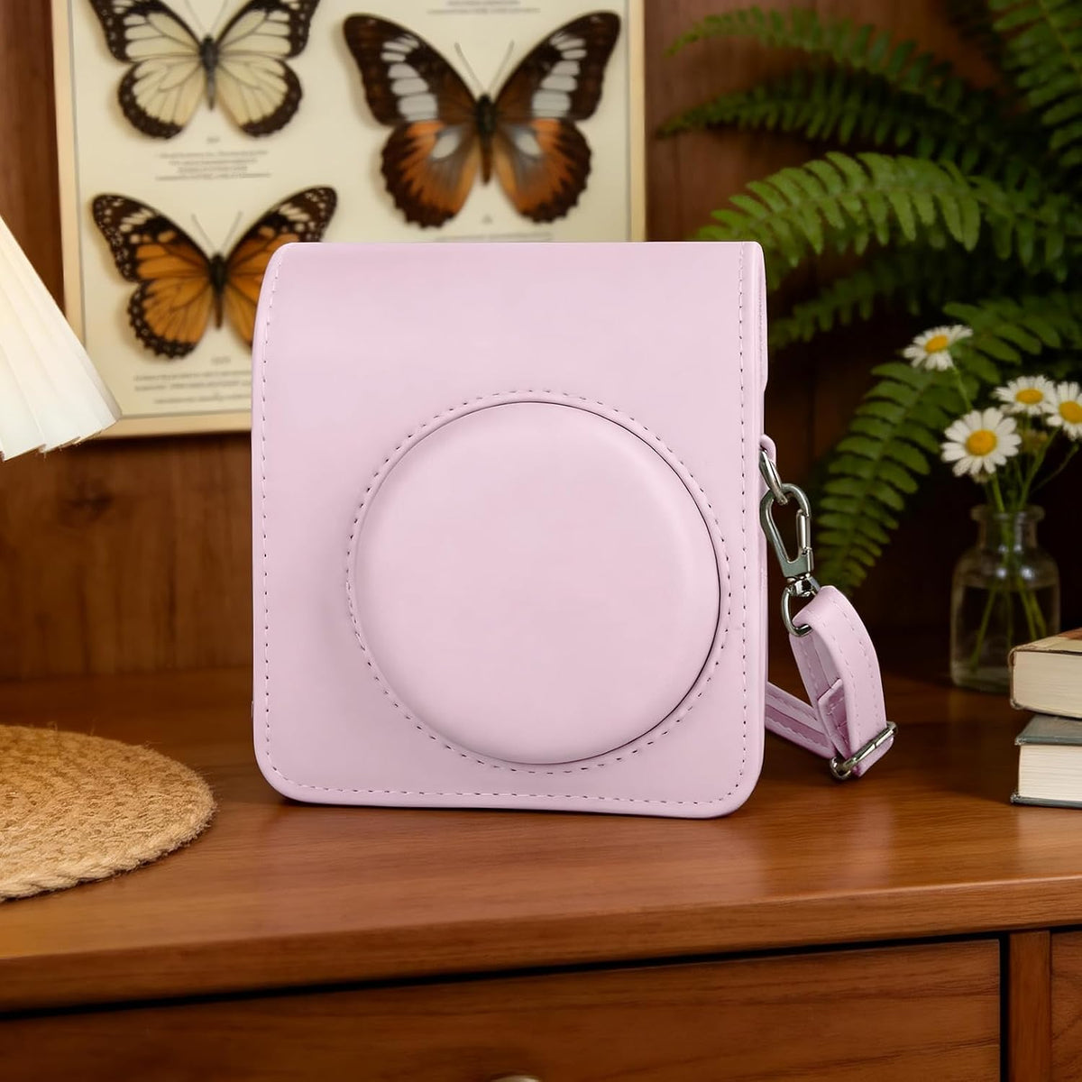 Estuche Camara Instax Mini 12 Y Mini 13 Rosado