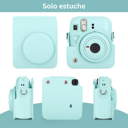 Estuche Camara Instax Mini 12 y mini 13 Verde
