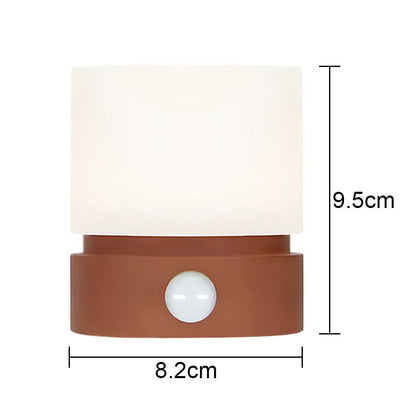 Lampara De Mesa Recargable Con Temporizador Lampara Cilindro