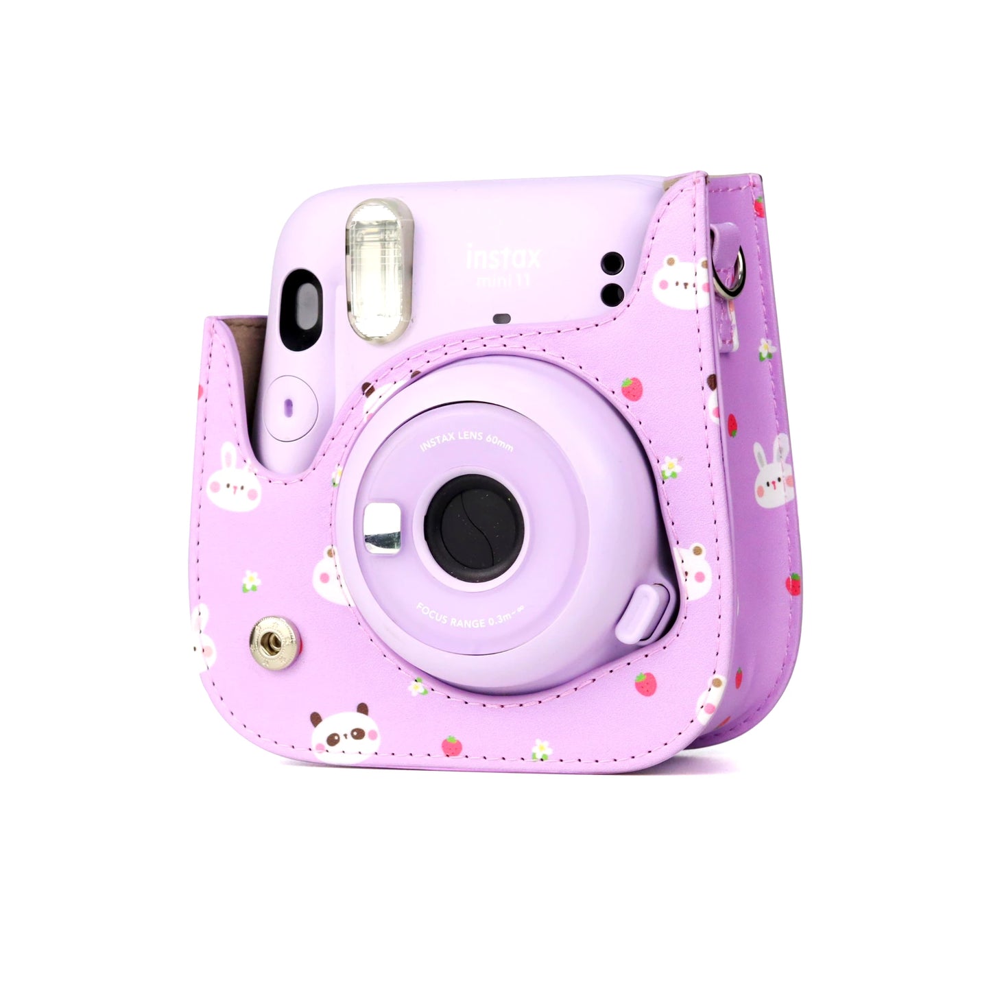 Estuche Instax Mini 12 / Mini 11 / Mini 9 - Conejo Purpura