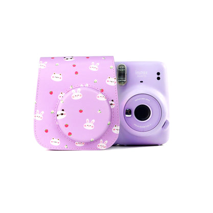 Estuche Instax Mini 12 / Mini 11 / Mini 9 - Conejo Purpura