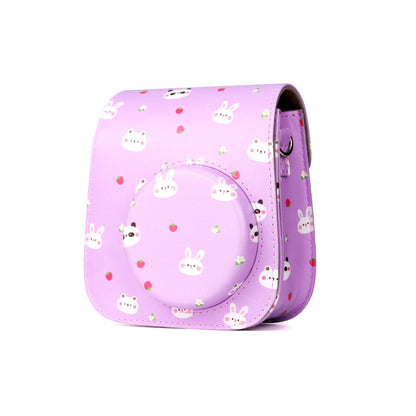 Estuche Instax Mini 12 / Mini 11 / Mini 9 - Conejo Purpura