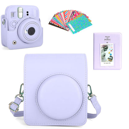 Combo Lila Instax Mini 12 Y Mini 13 Estuche + Álbum + Marcos