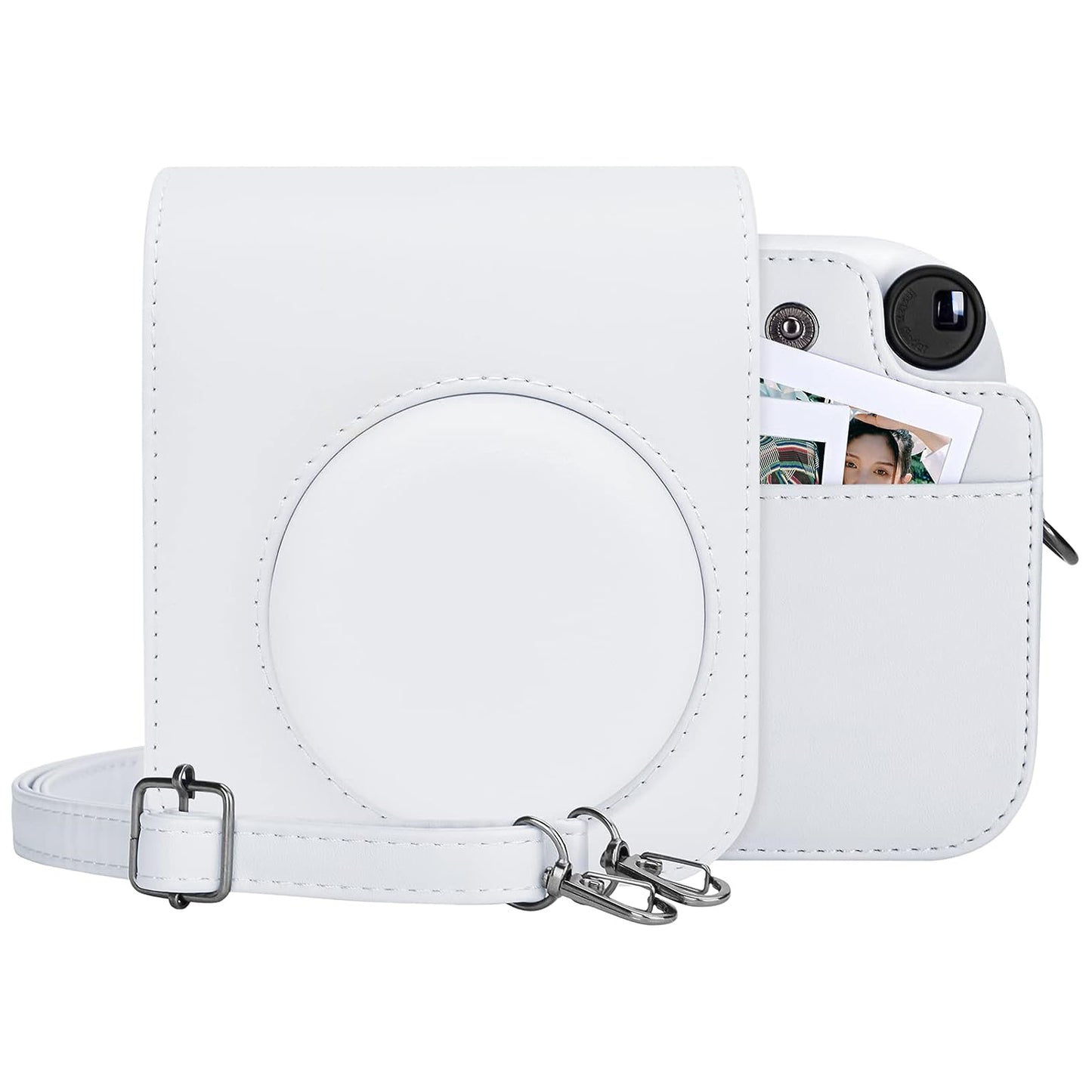 Estuche Camara Instax Mini 12 Blanco Arcilla