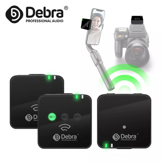 Micrófono Inalámbrico Lavalier W90 - Audio Profesional para Grabaciones, Videos y Podcasts