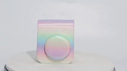 Estuche Camara Instax Mini 12 Dazzel Rainbow